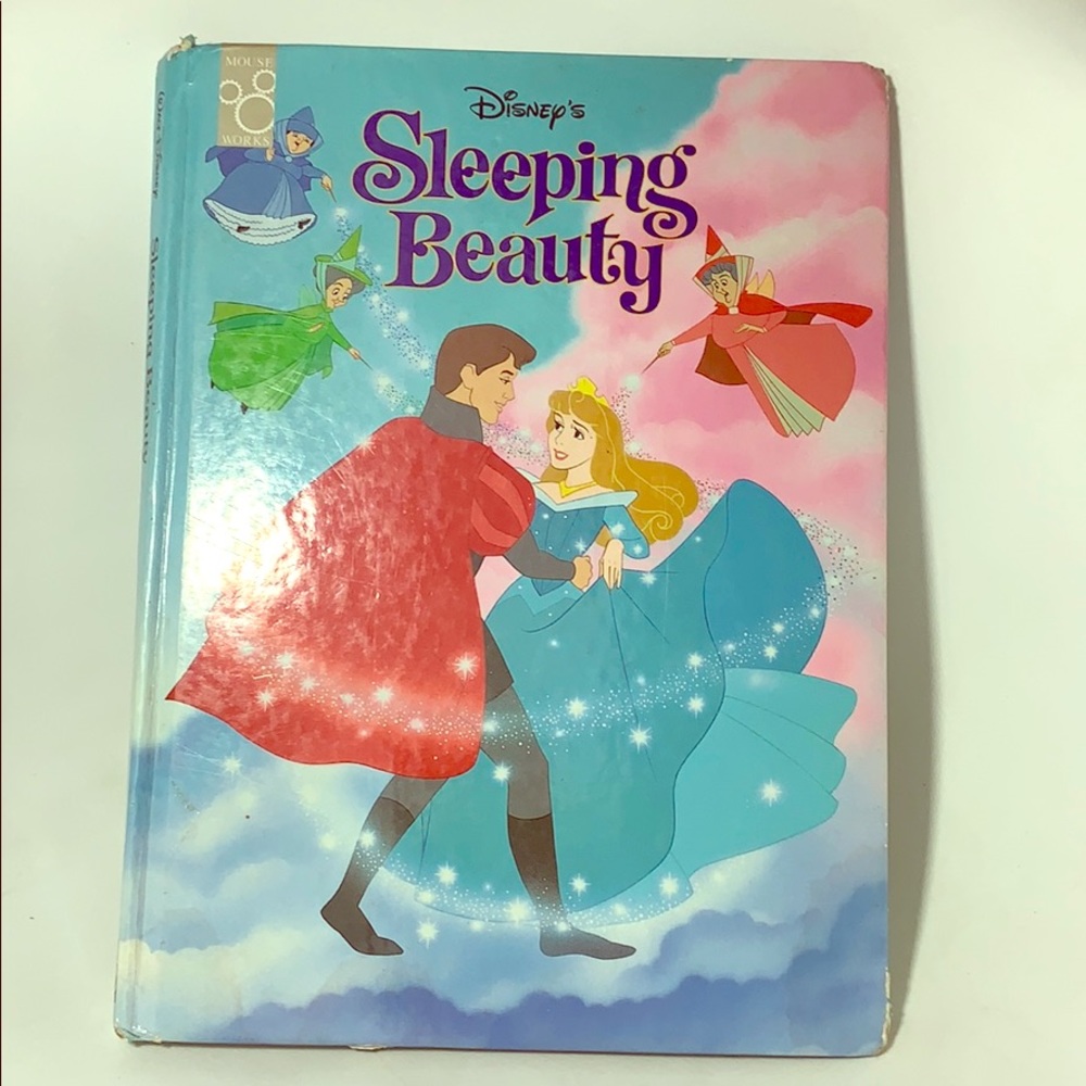 90s Vintage sleeping beauty book